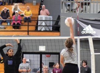 PREP VOLLEYBALL: West Point drops home match with Mortimer Jordan