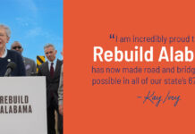 Governor Ivey Announces Another Round of Projects Funded by Rebuild Alabama