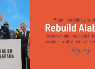 Governor Ivey Announces Another Round of Projects Funded by Rebuild Alabama