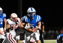 PREP FOOTBALL: Arab handles Douglas at home 40-6