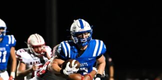 PREP FOOTBALL: Arab handles Douglas at home 40-6