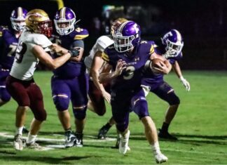 PREP FOOTBALL: Frost’s 5 TDs lead Fairview past East Limestone 42-14