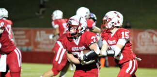 PREP FOOTBALL: Goal line stand gives Good Hope 26-20 win over Hanceville