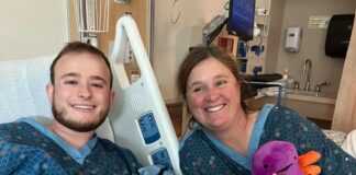 Local firefighter donates kidney to college student
