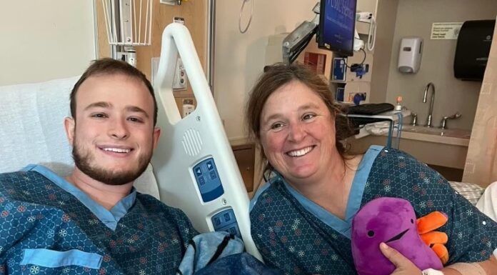Local firefighter donates kidney to college student