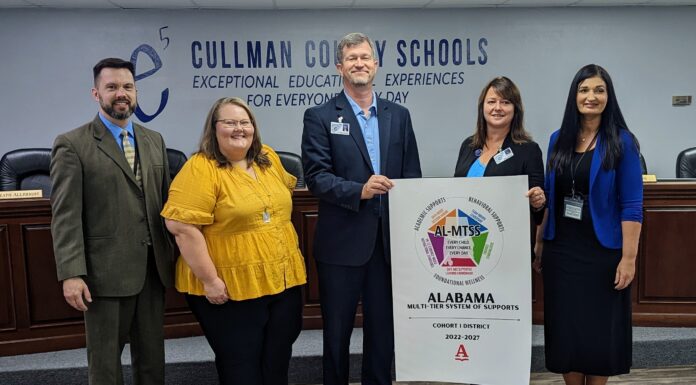 Alabama Department of Education and CCBOE announce new initiatives