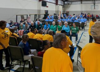 Over 150 seniors participate in inaugural Senior Cornhole Baseball Tournament