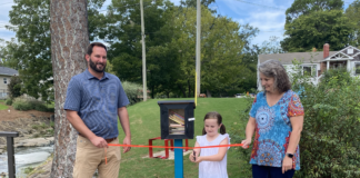 Little Free Library open at Art Park