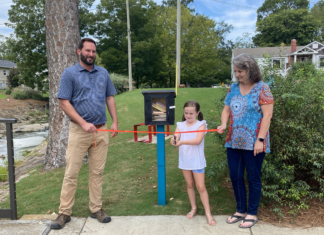 Little Free Library open at Art Park