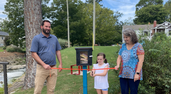 Little Free Library open at Art Park