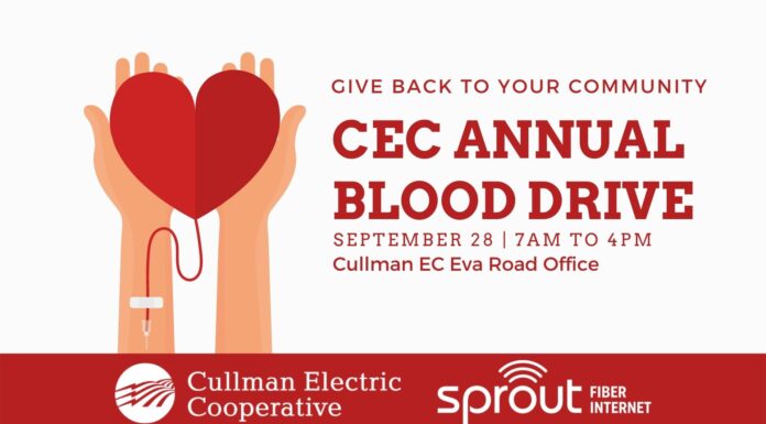 Cullman EC annual blood drive Sept. 28