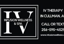 Infusion Wellness & Spa offering IV therapy in Cullman