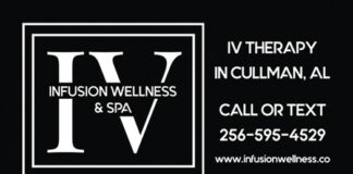 Infusion Wellness & Spa offering IV therapy in Cullman