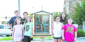 Church tweens open free library for area children