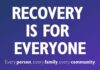 ‘Recovery is for everyone: Every person, every family, every community’