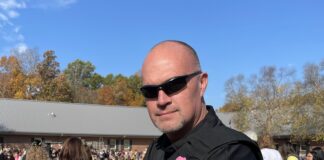 CPD selling, sporting breast cancer awareness patches