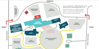 Cullman Regional main lobby entrance closed beginning Oct. 24