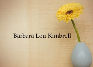 Obituary: Barbara Lou Kimbrell