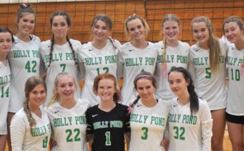 PREP VOLLEYBALL: Holly Pond knocks off Cold Springs to win 2A, Area 12 title