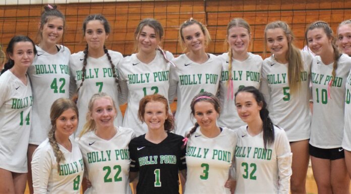PREP VOLLEYBALL: Holly Pond knocks off Cold Springs to win 2A, Area 12 title