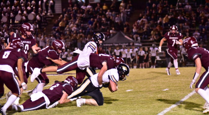 PREP FOOTBALL: West Point shuts out Ardmore 21-0