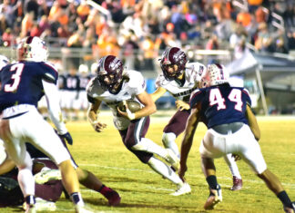 PREP FOOTBALL: Warriors fall in final seconds at Brewer 22-21