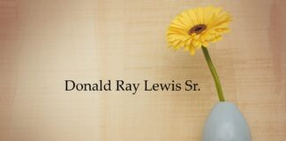 Obituary: Donald Ray Lewis Sr.
