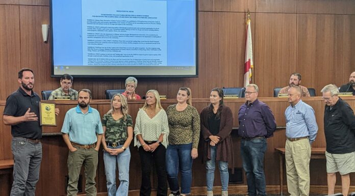 Cullman City Council honors WildWater staff, amends procedures for public comments
