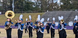 High school musicians put their best feet forward at Mud Creek Marching Festival
