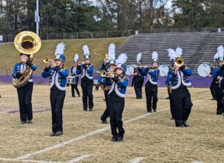 High school musicians put their best feet forward at Mud Creek Marching Festival