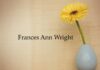 Obituary: Frances Ann Wright