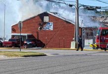 1 injured, Just GM Auto & Truck Repair Plus heavily damaged in fire