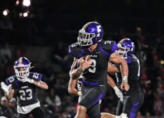 PREP FOOTBALL: Frost’s record-setting night lifts Fairview over Brewer 55-13