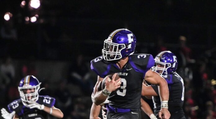 PREP FOOTBALL: Frost’s record-setting night lifts Fairview over Brewer 55-13