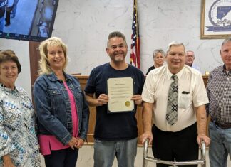 Hanceville City Council honors local historian Norman Boone