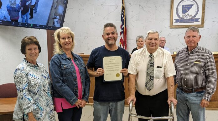 Hanceville City Council honors local historian Norman Boone