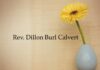 Obituary: Rev. Dillon Burl Calvert