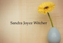 Obituary: Sandra Joyce Witcher