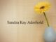 Obituary: Sandra Kay Aderhold