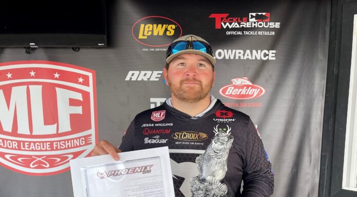 Jesse Wiggins wins Phoenix Bass Fishing League Regional Tournament on Lewis Smith Lake