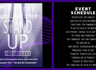 Cullman Stand Up faith event to take place Oct. 22