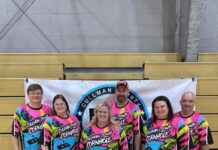 Throw some bags for Holly Pond baseball