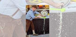 Keg tapped, opening Oktoberfest 2022