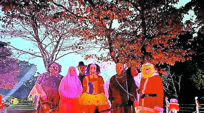 ‘A family that scares together sticks together’