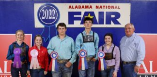 Local youth shine during Alabama National Fair Livestock Shows