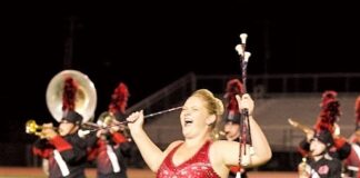 ‘We may be small, but we are mighty’: Good Hope twirler Jenna Crumpton enjoying junior year