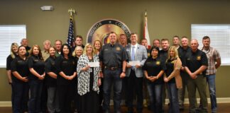 CCSO donates $20K to local schools for special needs programs