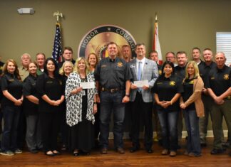 CCSO donates $20K to local schools for special needs programs