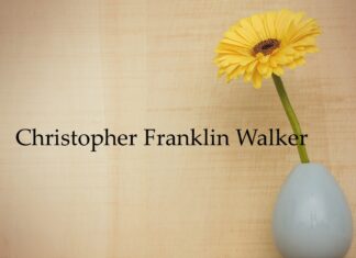 Obituary: Christopher Franklin Walker