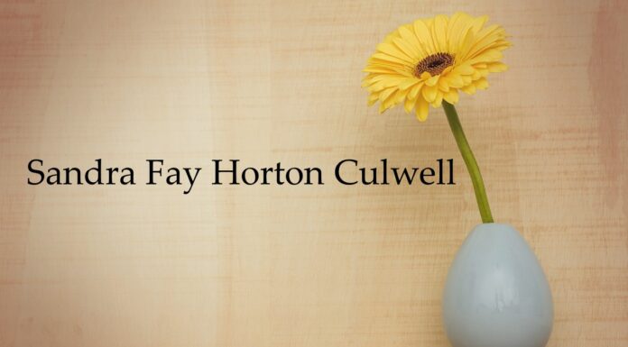Obituary: Sandra Fay Horton Culwell